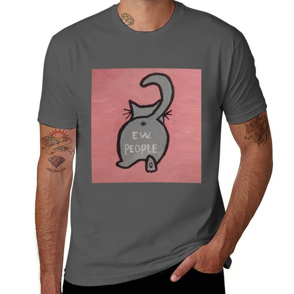 Cat Butt Tshirt Big Size Simple Tshirt