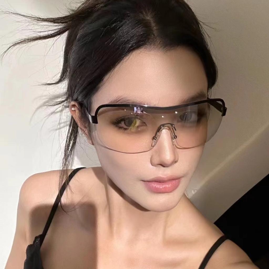 European American Style Sunglasses Designer Big Size Windproof Women Sun Glasses Outdoor Bicycling Men Sun Glass