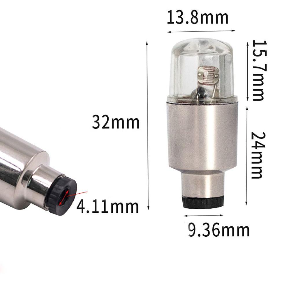 Водонепроницаемый фонарь для вентиля шин, мигающие фонари для колес, аксессуары, колпачки для вентилей