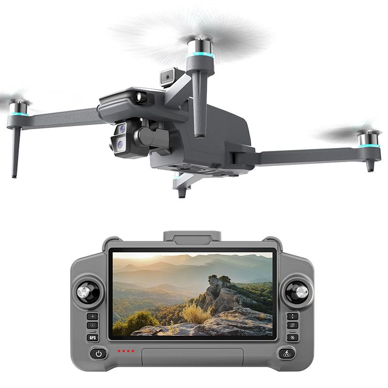 New SG603 Pro Drone GPS 8K HD Camera Aerial EIS Anti-Shaking 5G WIFI Folding Drones Brushless 360° Laser Intelligent Obstacle Avoidance Touchscreen RC