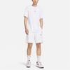 Nike Футболки Унисекс Белые С Круглым Вырезом Средней Плотности FJ7725-100