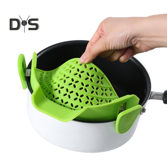 Удобный дренажный фильтр для овощей, нескользящий, полезный дренажный фильтр для фруктов и овощей, перегородка фильтра