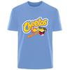 Стильная летняя мужская футболка с принтом Cheetos, 100% хлопок, удобная, дышащая, модная, повседневная, для улицы, для активного отдыха