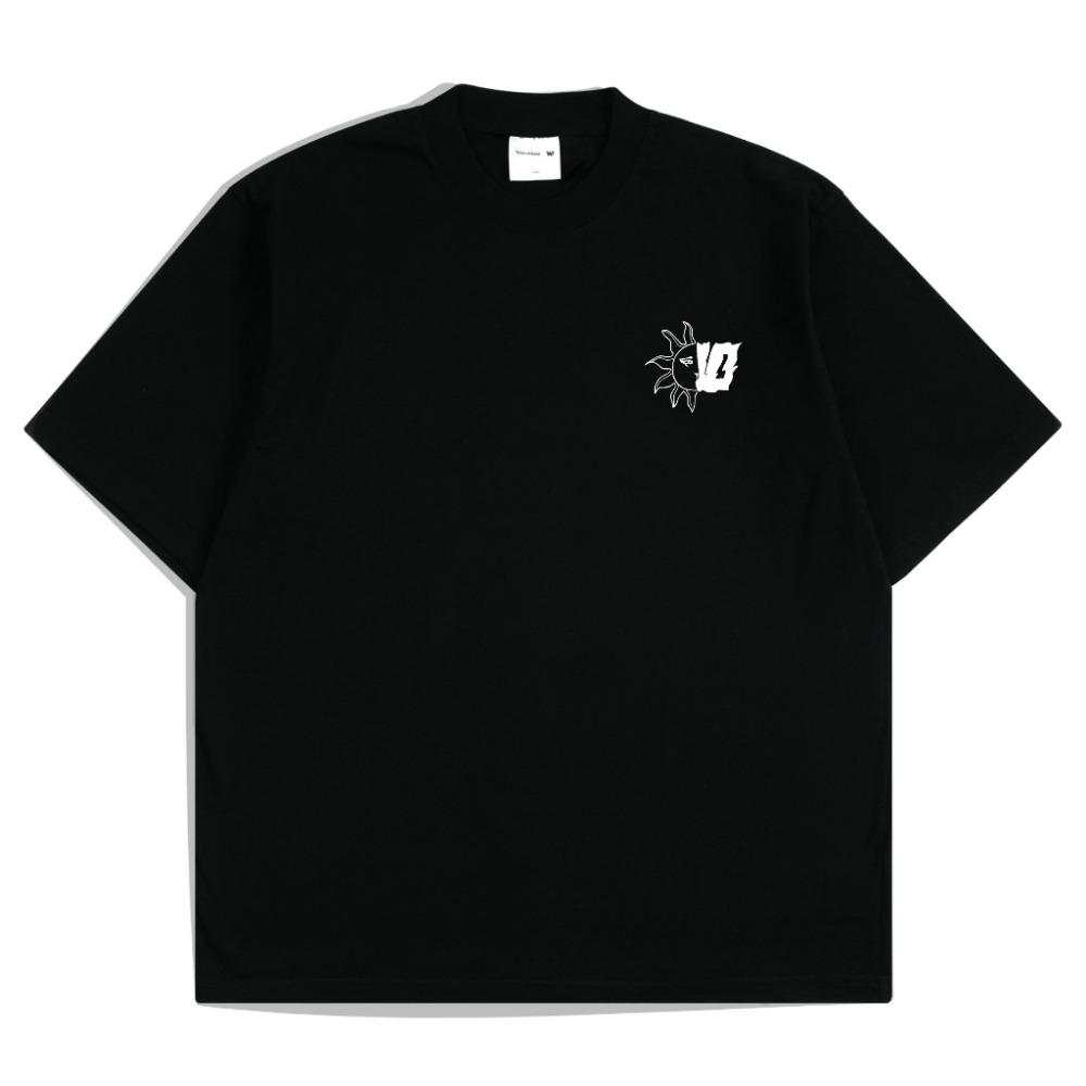 2024I Новая повседневная модная футболка с коротким рукавом Waveblast T-shirt Мужская черная футболка