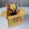 Humorous Character Hilarious Pop-Up Card Funny Invitation Card Whimsical Card  Birthday Party