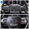 Матовая ABS-накладка на руль / рамку рычага КПП / кнопку фар для Toyota Corolla E210 - 2024