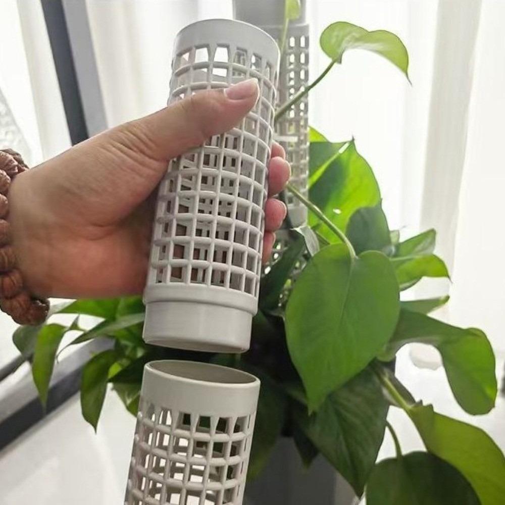 2pcs Easy Assembly Moss Pole Combinable Plant Growth Stand Vertical Plant Columns Indoor Plants