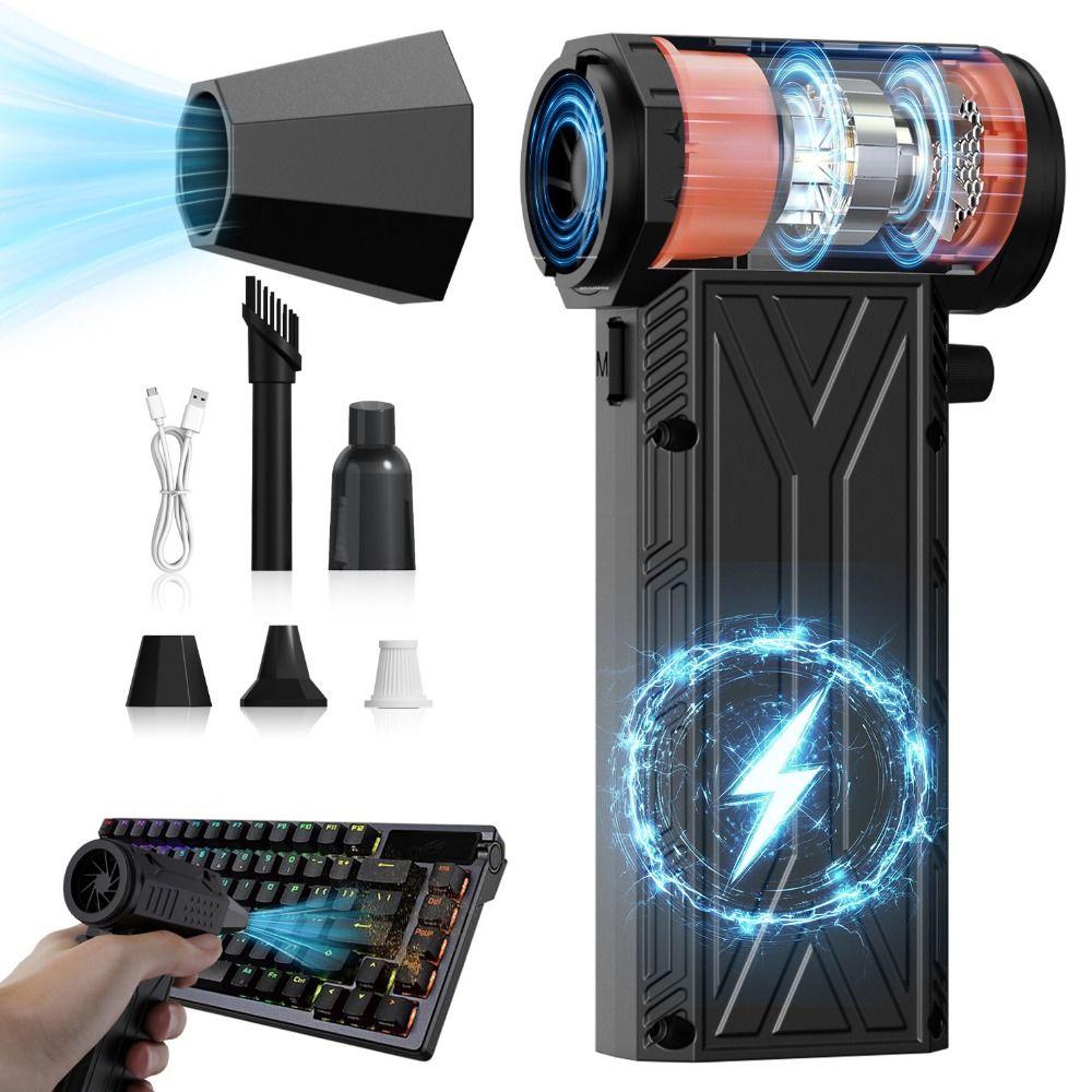 52m/s Turbo Violent Fan Brushless Motor Wireless Handheld Fan Powerful Air Blower Blowing Snow