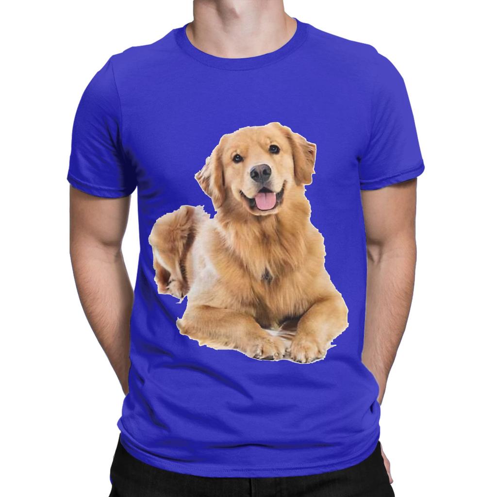 We love Golden Retriever Novelty 100 Cotton TShirt gloden retirever Tees Tops For Unisex