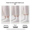 Zhuji Four Seasons Men's Casual Sweat-Absorbent Odor-Resistant Short Cotton Socks - Black, White, Gray, 7A Antibacterial Sports Socks