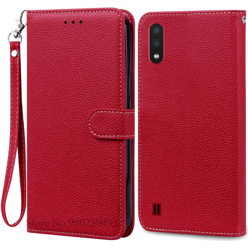 Чехол SamsungM01 для Samsung Galaxy M01, чехол SM-M015F, кожаный чехол-кошелек с магнитом для Samsung Galaxy M01 M 01 M015F, откидная крышка