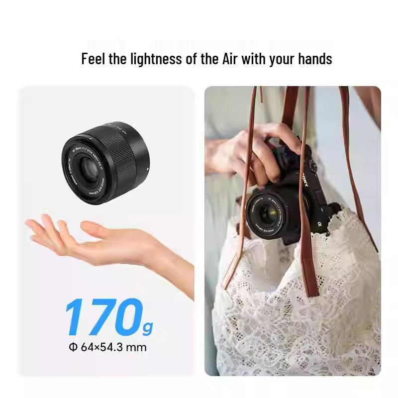 VILTROX 35mm F1.7 Фикс-объектив для беззеркальных камер с байонетом XF/Z/E, APS-C, Большая диафрагма, Автофокус.