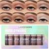 Eight-color Matte Micro-liquid Eye Shadow Set Colored Pearlescent Velvet Waterproof Sweat-proof Eyeshadow Set Eye Makeup
