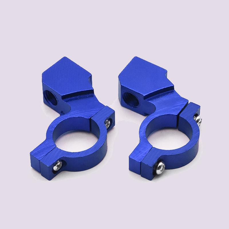 USER-X Universal Aluminum Motorcycle Rearview Handlebar Mirror Mount Holder Adapter Clamp Base bracket stand CNC black red blue