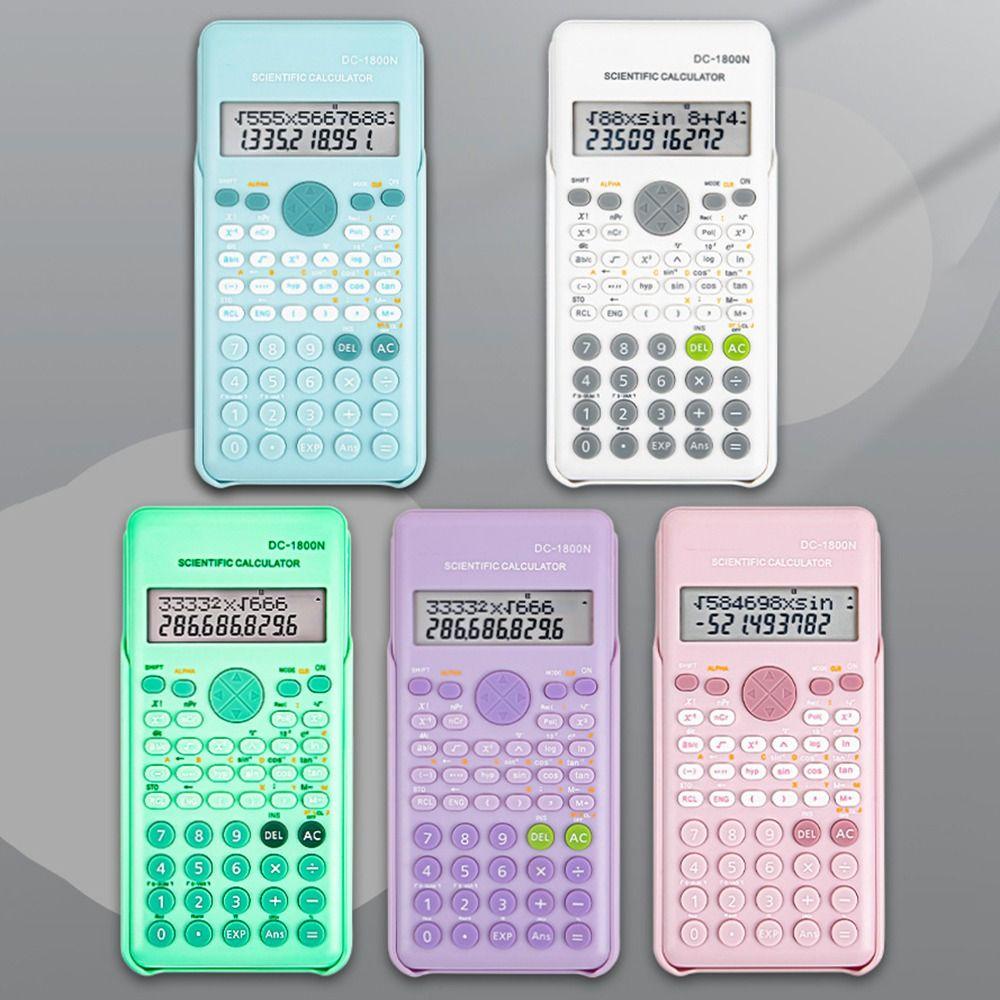 Двухстрочный 10-разрядный функциональный калькулятор Стандартные математические калькуляторы для студента и учителя
