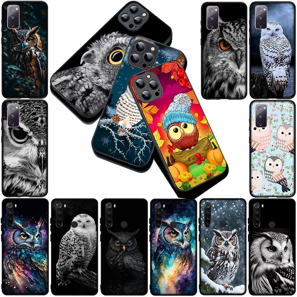 Чехол для телефона Samsung Galaxy S22 S21 S20 FE Ultra Plus A07 A17 A15 A16 A25 A57 A37 Чехол Орел Птица Сова