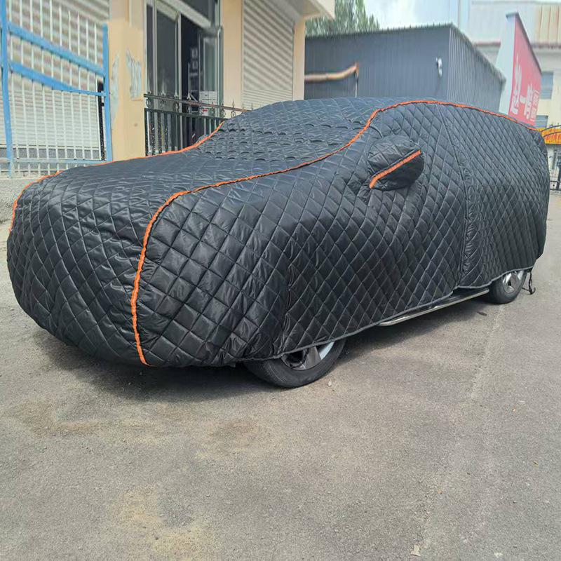 Всепогодный чехол для автомобиля: Защита от дождя и солнца, Утолщенная Оксфордская ткань 210D