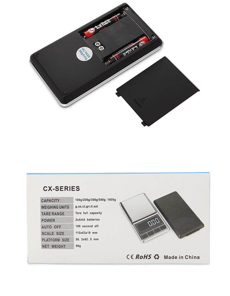 Точные мини-карманные ювелирные весы 0,01 г-0,1 г