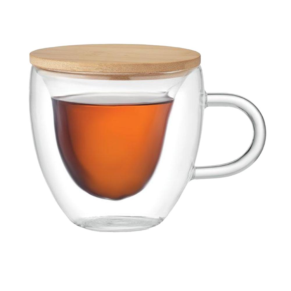 MidOcean Cora Borosilicate Glass Double Wall 180ml Mug