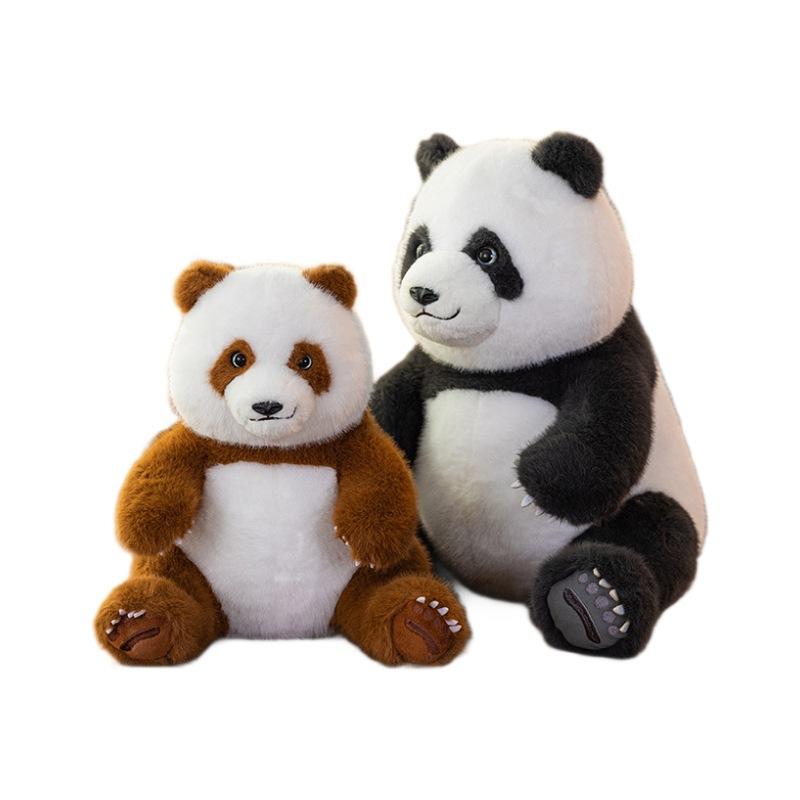 Cute Simulated Panda Doll Flower Plush Doll Children Toys Valentine's Day Girl Birthday Gift Doll