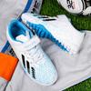 Children's Football Shoes Teens Boys Girls Students Kids TF Shredded Nails Velcro Training