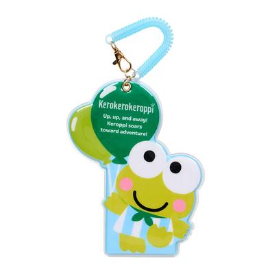 Кошелек для проездного Sanrio Кэрокерокероппи ПВХ и Возраст 3 и 010570 (Мечтающий воздушный шар) Сталь, Вверх,