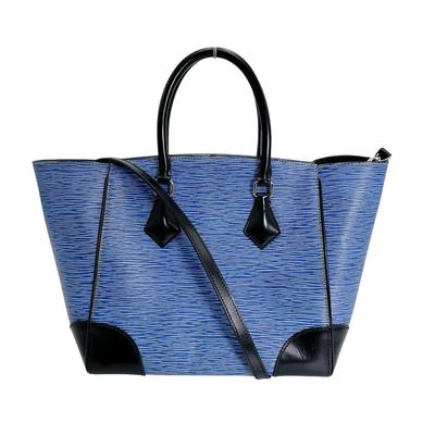 Epi Phoenix PM Handbag Epi Leather Blue Unisex M56025 Used