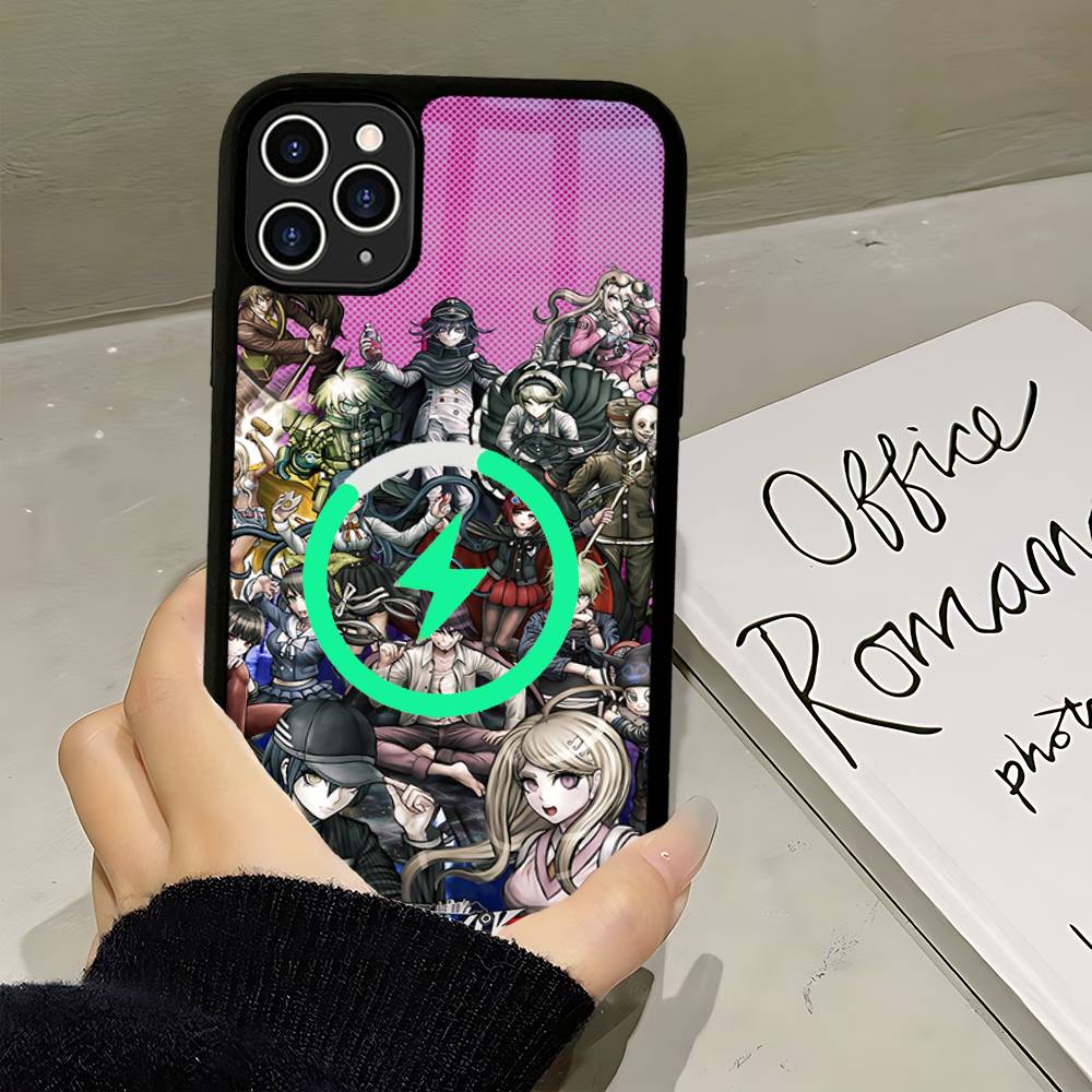 Anime Game D_DanganRonpaS Magnetic For Magsafe Phone Case For IPhone 17 Air 16 Pro Max 15 14 13 12 11 Protective Cover