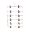 1 шт. многослойные вешалки для одежды с 12 зажимами, держатель для хранения одежды