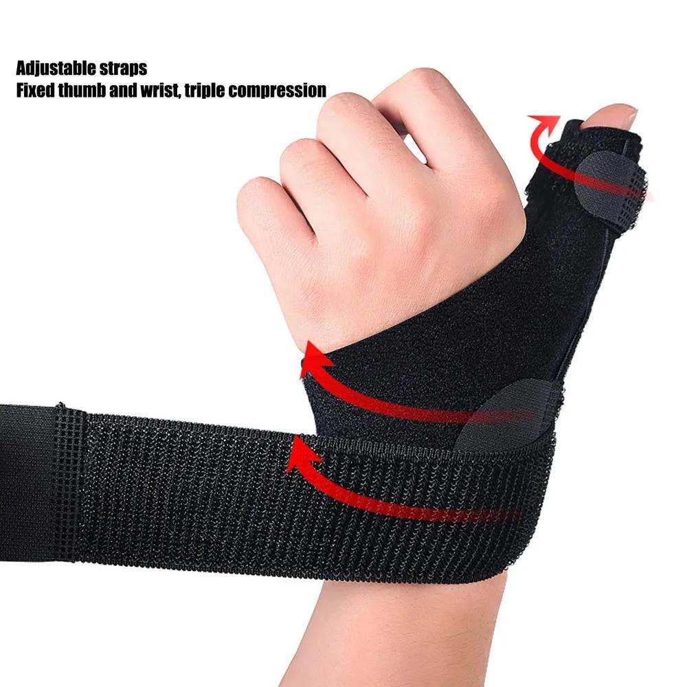 1Pcs Wrist Brace for Right & Left Hand - Thumb Spica Support Brace for Pain Relief, Arthritis, Tendonitis and Sprains