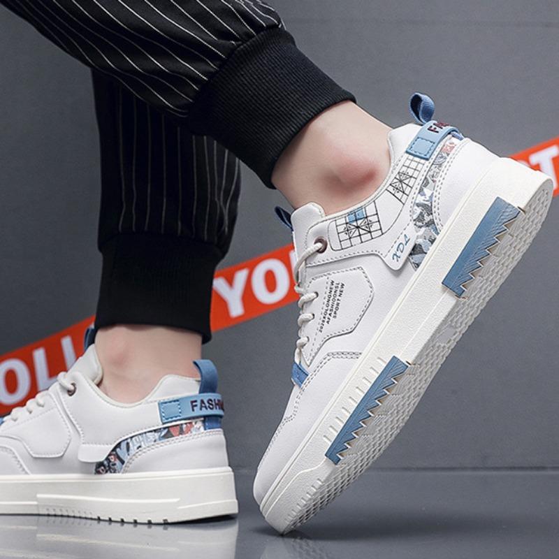 Модные мужские повседневные кроссовки Модные академические туфли на платформе Вулканизированная обувь Легкие дышащие туфли на плоской подошве Zapatillas