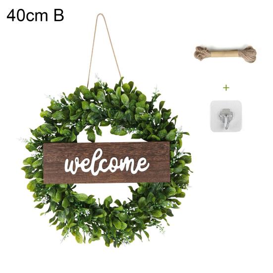 Экологичный дверной декор, легкий портативный настенный, оконный, вечерний, свадебный знак