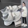 Breathable thick-soled girls sports shoes summer hollow casual fashion versatile girls soft-soled Internet celebrity sandals