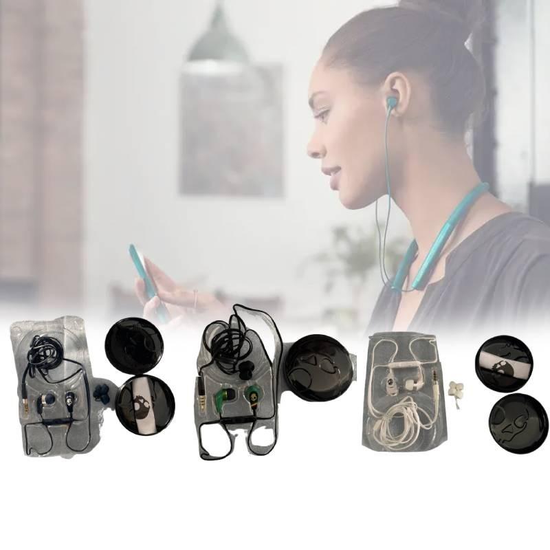 Проводные наушники-вкладыши Skull с линейным управлением, игровые, с простым прямым штекером