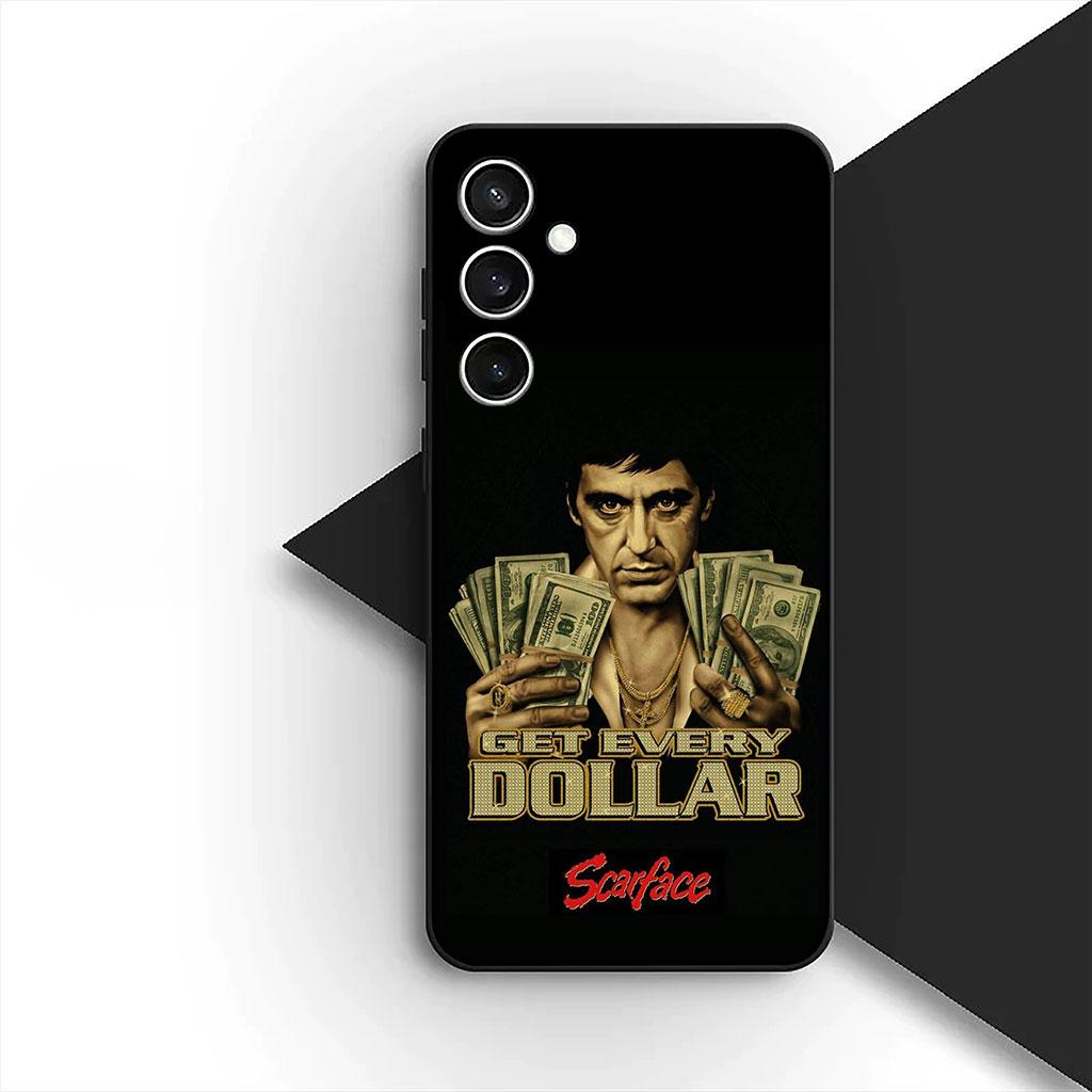 Phone Cover for Xiaomi Redmi 15 15C A4 A5 4G 5G 9A 9C NFC Note 9 8 9T Funda Casing Soft Case S-Scarfaces Tony Al Montana Pacino