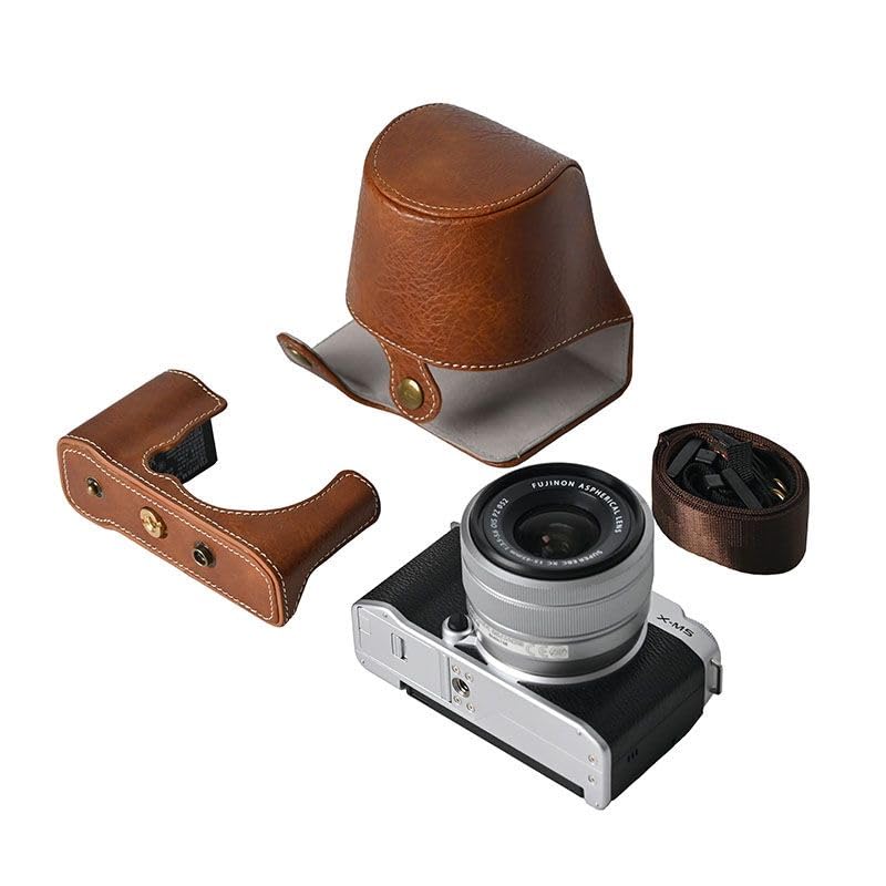 Для Fujifilm BEADY FUJIFILM XM5 эксклюзивный чехол сумка для камеры xm5 сумка для камеры из искусственной кожи с плечевым ремнем коричневого цвета X-M5 x-m5