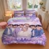 Bts Cosmic Fantasy Print 3Pcs Bedding Setduvet Cover With 2 Bedropillowcase Home Birthday Gift