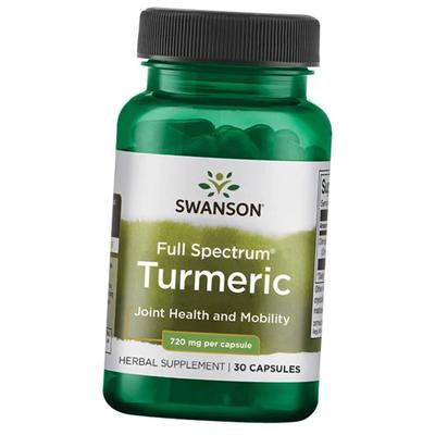 Экстракт куркумы, Turmeric, 30капс (71280015)