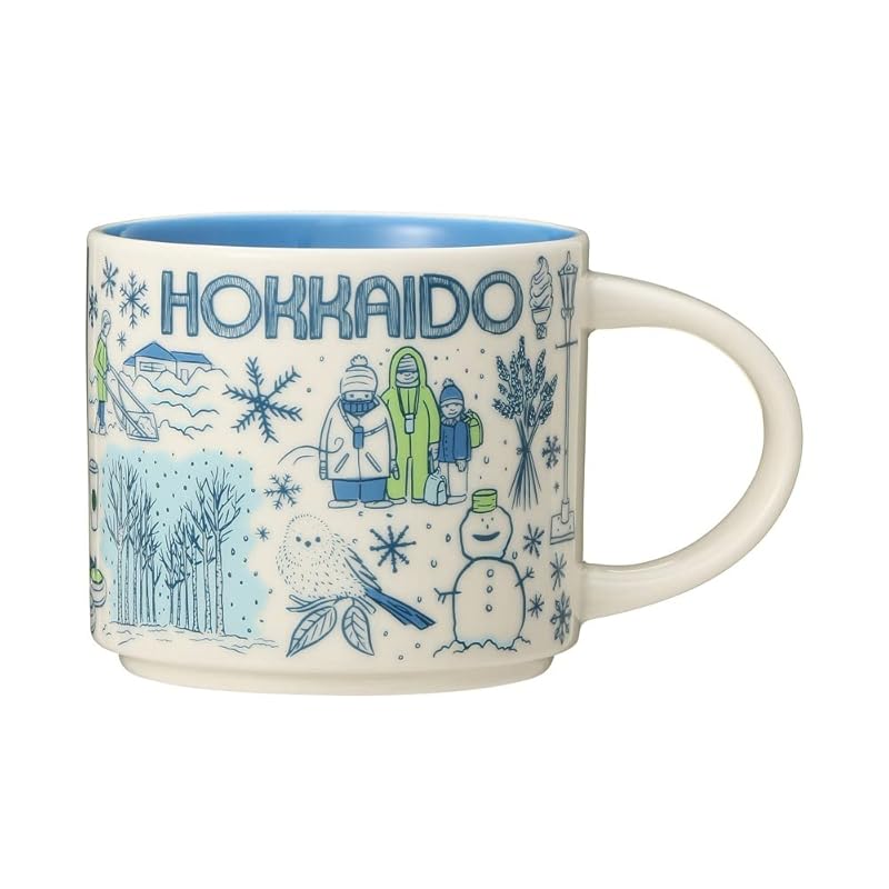 Кружка Starbucks 2021 года Серия Hokkaido Been There, 414 мл