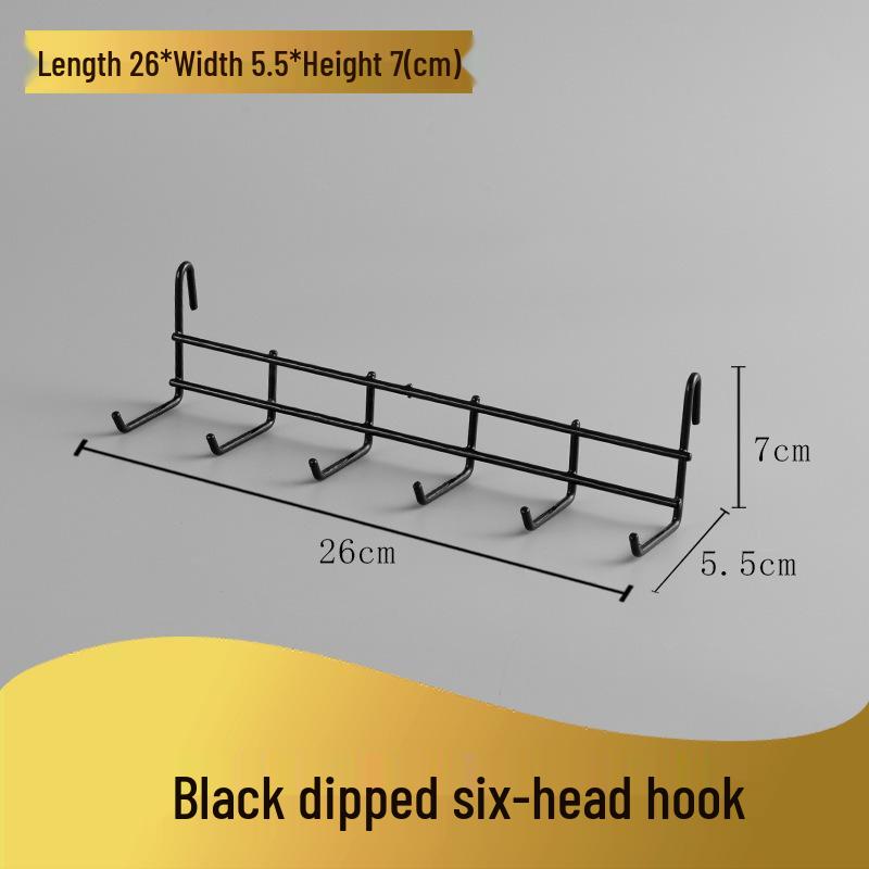 Black Iron Mesh Jewelry Photo Display Grid