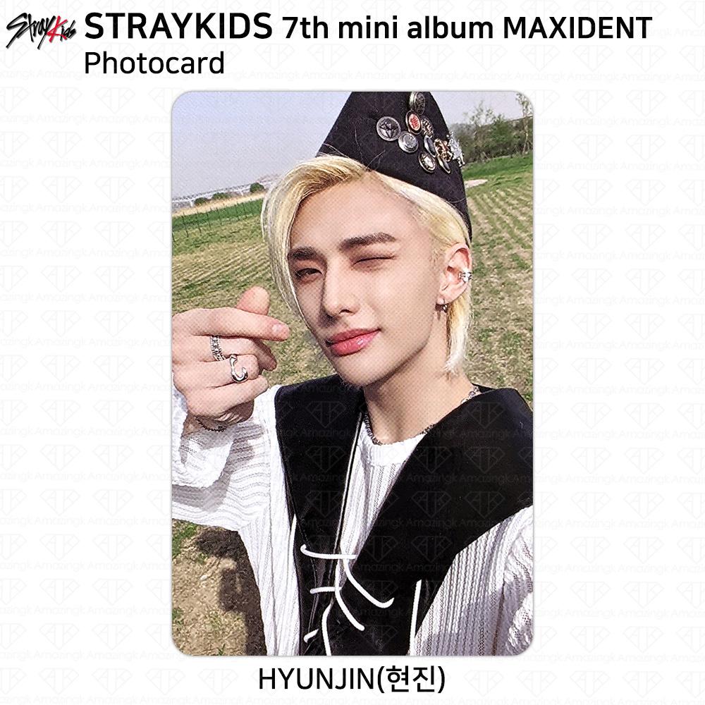 Stray Kids 7th Mini Album Maxident Official Photocard Face Sticker KPOP K-POP