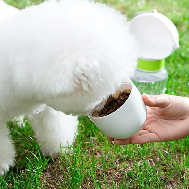 Dog Out Water Cup Portable Water Drinker Outdoor Pet Products Accompanying Cup Dog Walking Kettle