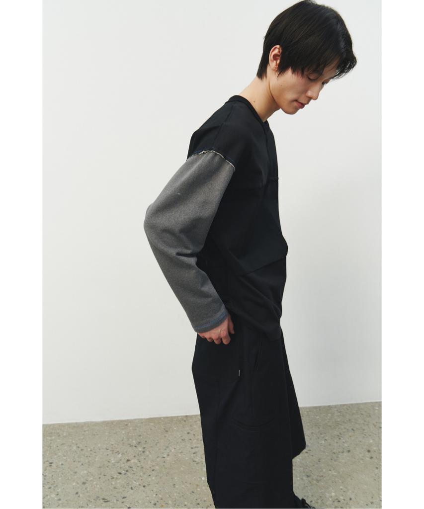 RECODE Checkerboard Woven Top_Rktas25614Bkx