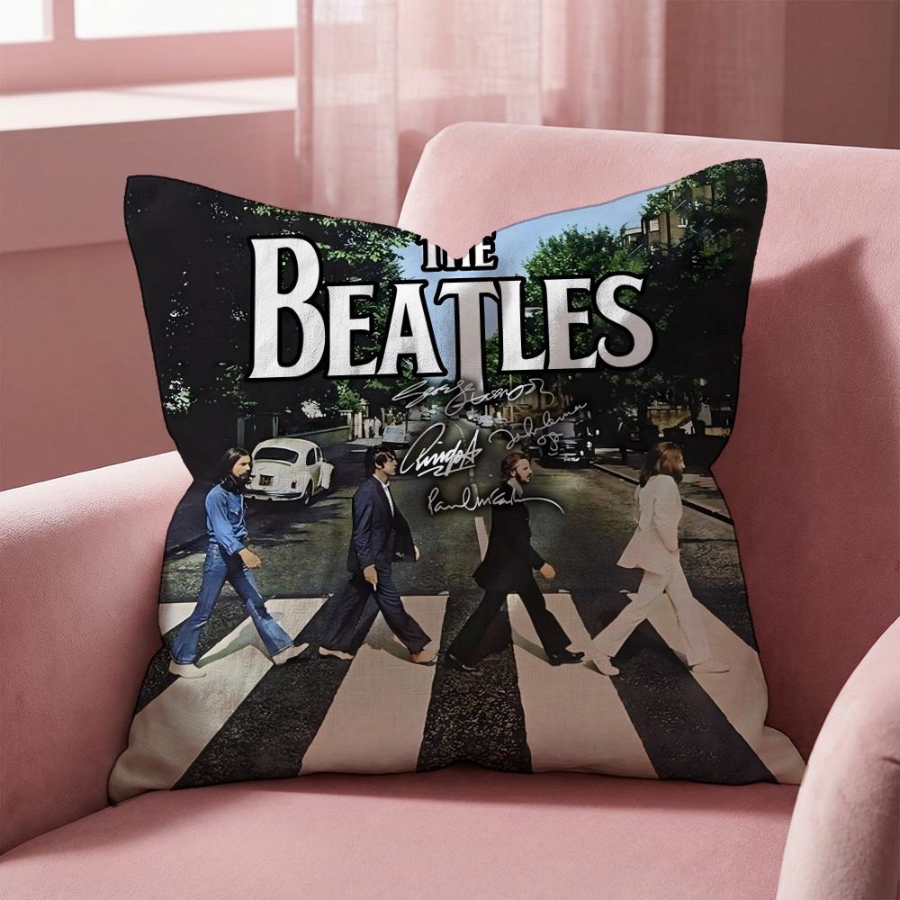 Чехол на подушку The Band T-The B-Beatles, многоцелевой чехол для дома и автомобиля - Двусторонний, мягкий и прочный для повседневного использования