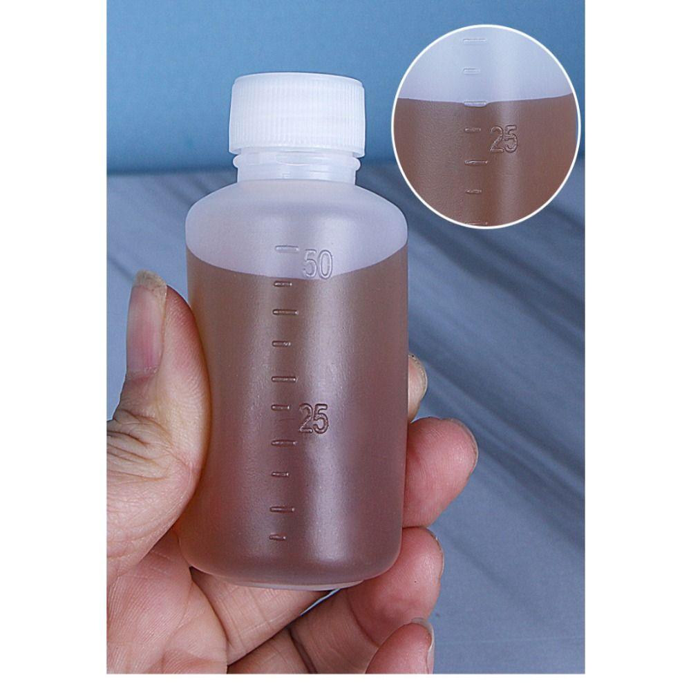 Transparent Refillable Bottle Eco-friendly Liquid Container Accessories Dispenser Bottle