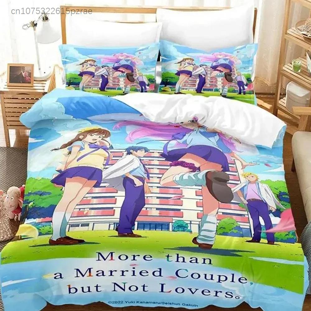 Anime More Than Married Couple But Not Lovers Bedding Set Bedroom Soft Modern Bedspreads Comefortable Duvet Cover Pillowcase