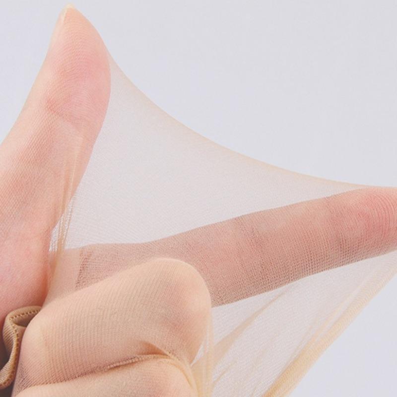 10 пар однотонных носков женские сексуальные эластичные шелковистые прозрачные тонкие короткие чулки женские повседневные носки до щиколотки