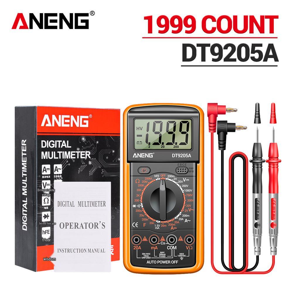 ANENG DT9205A Высокоточный цифровой мультиметр для электриков