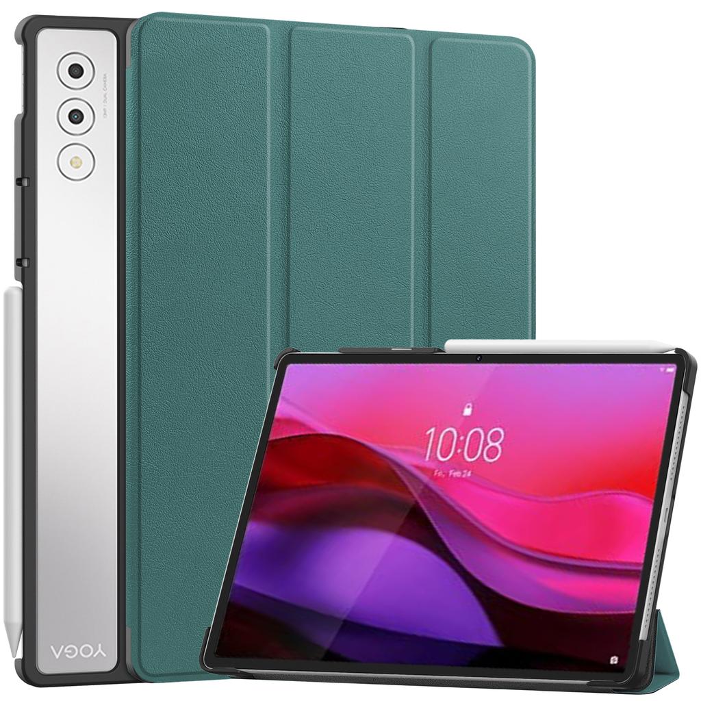 Чехол для Lenovo Yoga Tab Plus Кожаный чехол-подставка с защитой от падений для планшета