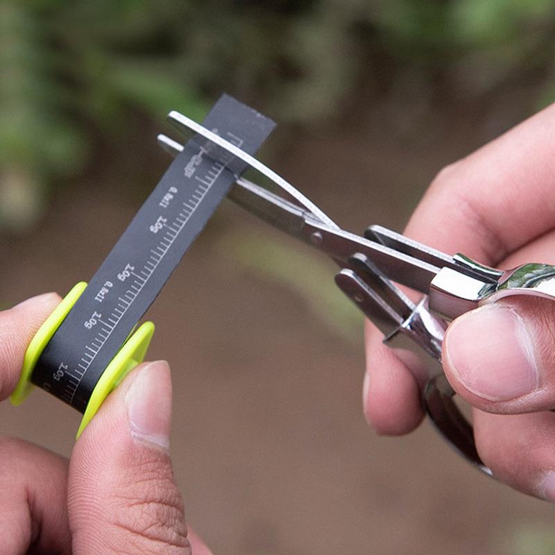 Портативные складные ножницы из углеродистой стали Инструменты для резки рыболовной лески Мини-принадлежности для снастей Многофункциональные ножницы для рукоделия